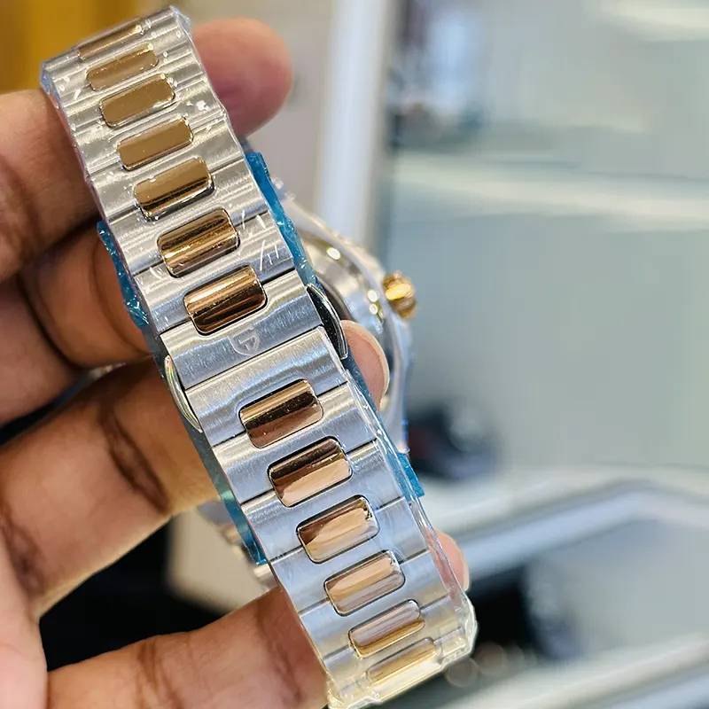 Pagani Design Automatic Two-tone Men's Rose Golden Curry Watch